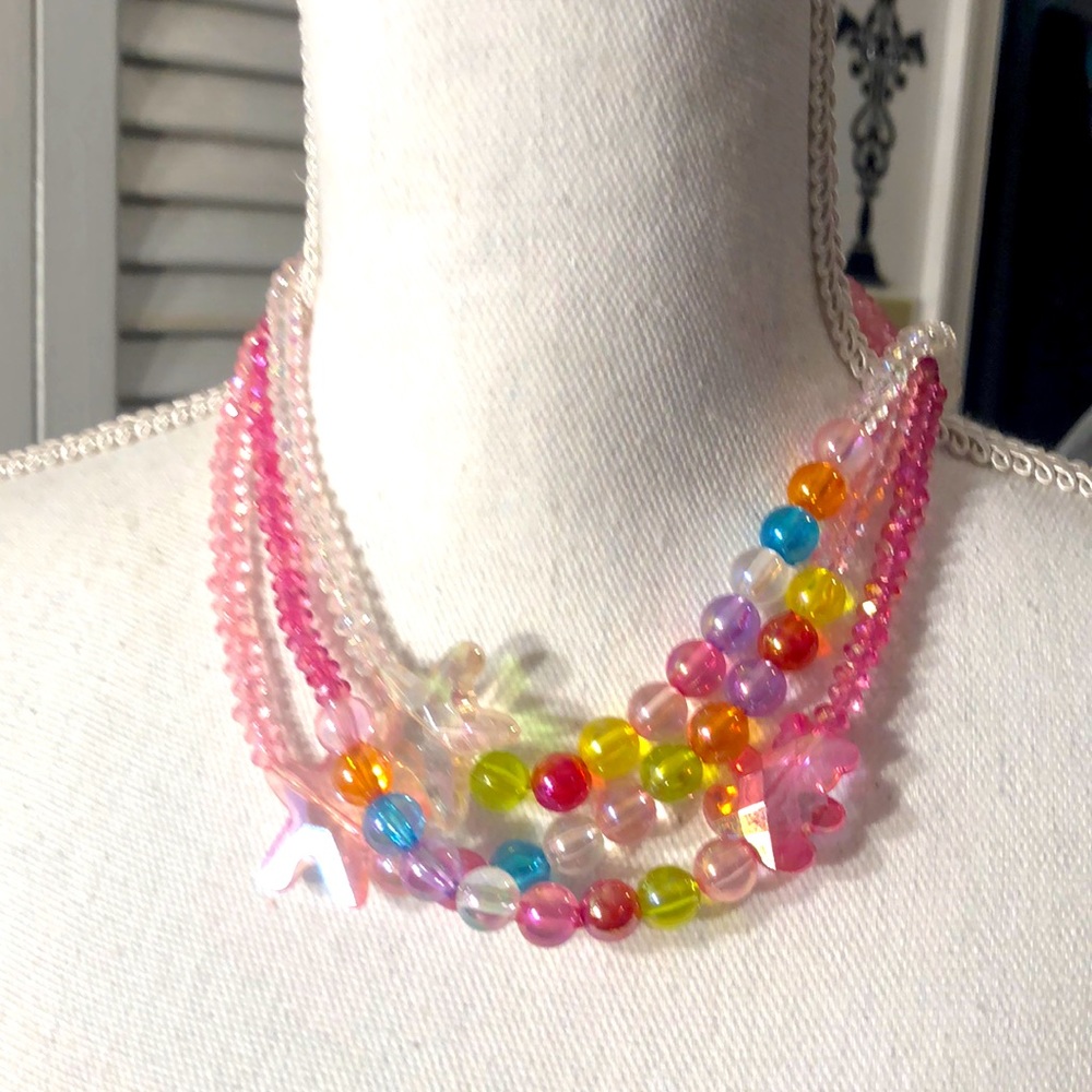 CHILDRENS NECKLACE AND BRACELET SET
